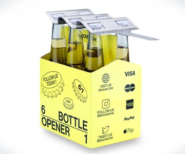 SIXOVERONE 6-Pack Bottle Opener