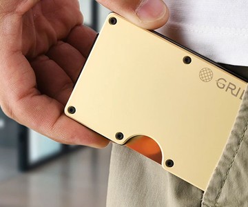 Grid Antimicrobial Copper Wallet Grid Antimicrobial Copper Wallet