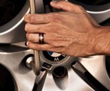 Black Zirconium & Copper Ring