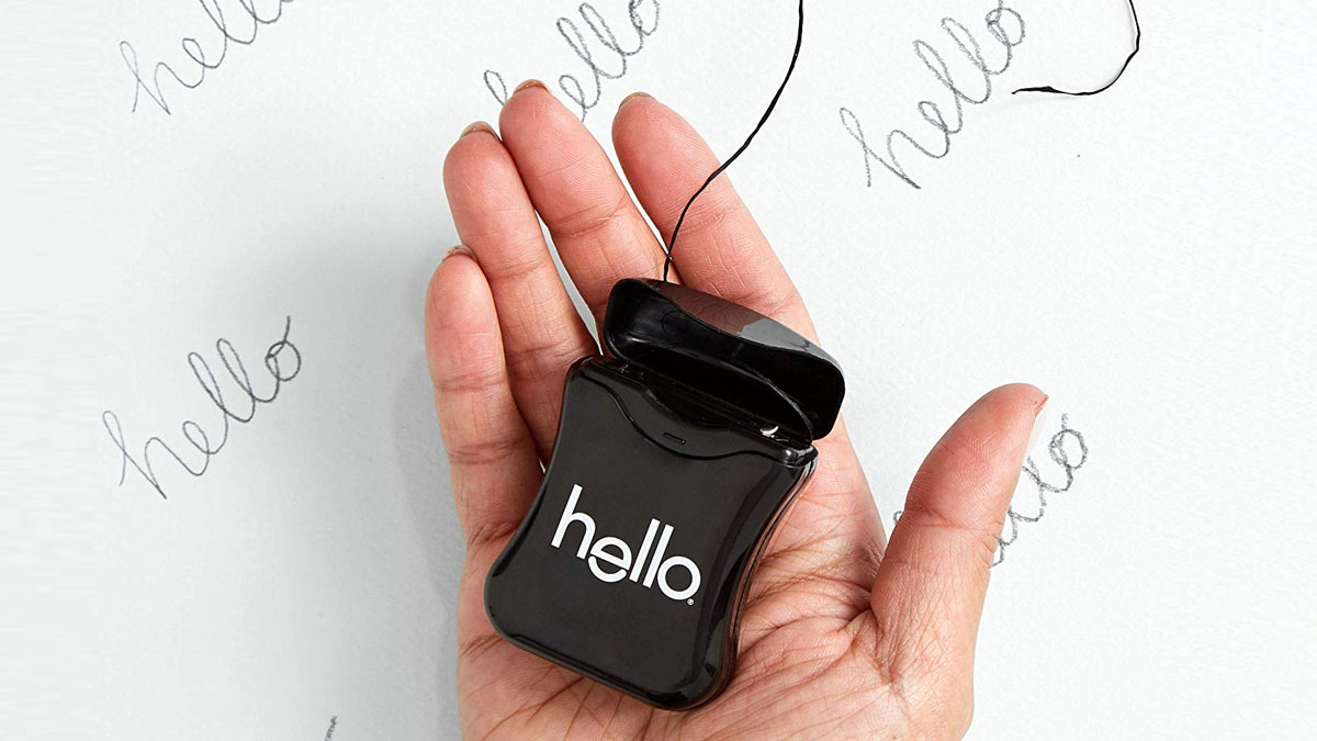 Hello Oral Care Activated Charcoal Infused Floss Hello Oral Care Activated Charcoal Infused Floss