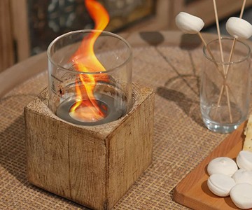 Terra Fab Mini Tabletop Fire Pit Terra Fab Mini Tabletop Fire Pit