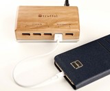 Handmade Wood & Aluminum USB Charger