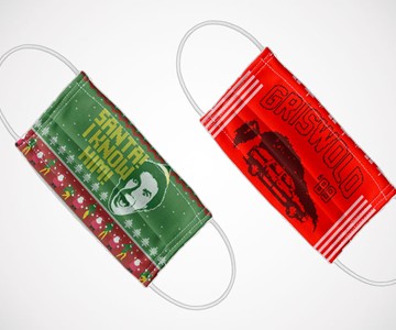 Ugly Christmas Face Masks Ugly Christmas Face Masks