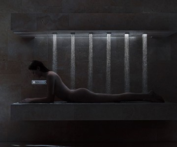 The Horizontal Shower The Horizontal Shower