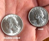 Double-Sided Quarter