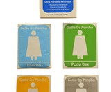 Gotta Go Poncho - Disposable Poncho Toilet