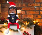 Snoop on a Stoop Christmas Elf Doll