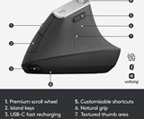 Logitech MX Vertical Advanced Ergonomic Mouse