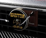 Record Player Car Air Freshener with Spinning Turntable
