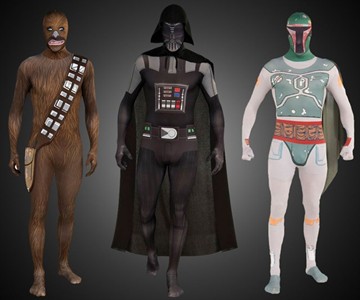 Second Skin Star Wars Suits