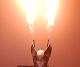 Flaming Thor Helmet