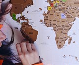World Travel Tracker Scratch Off Maps