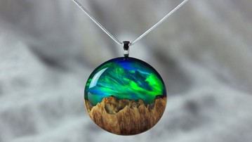 Aurora Borealis Necklace