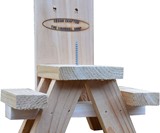 Picnic Table Squirrel Feeder