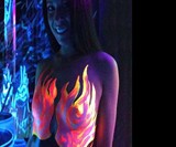 Liquid Latex Black Light Body Paint (NSFW)