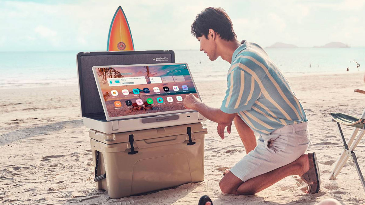 LG StanbyME Go Briefcase Design Touch Screen LG StanbyME Go Briefcase Design Touch Screen