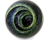 Internal Fire Glass Vortex Spheres