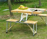 Picnic Table in a Suitcase