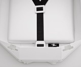 Solid Gray Hardshell Backpack