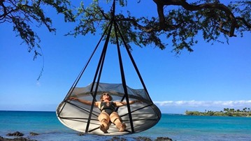 Flying Saucer Hanging Hammock Chair Flying Saucer Hanging Hammock Chair