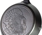 Lodge Wildlife Series Cast Iron Skillets