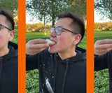 Popeyes Beignet Camo Hoodie
