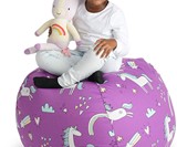 Stuffed Animal Storage Bean Bag Chair