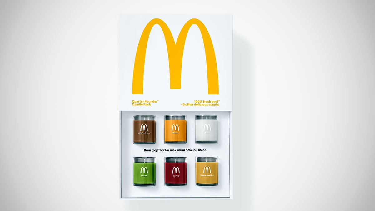 McDonald's Quarter Pounder Scented Candle Pack McDonald's Quarter Pounder Scented Candle Pack