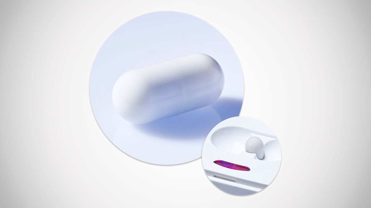 Vibrant Capsule Vibrating Laxative Pill