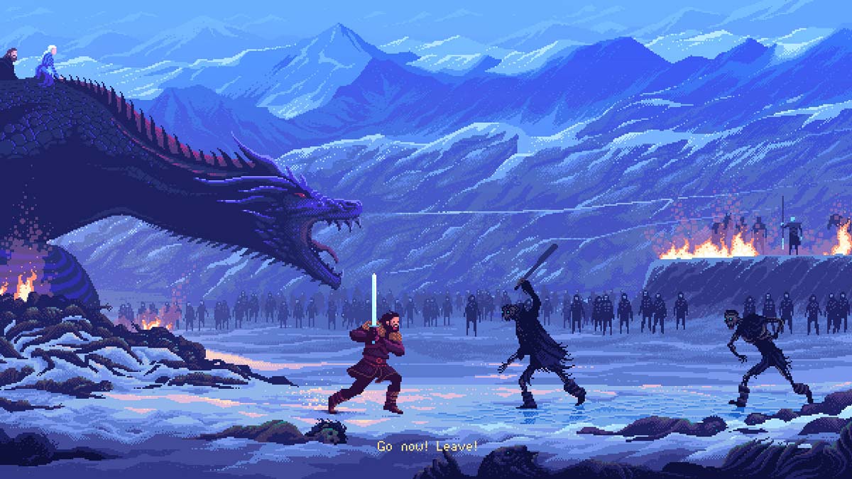Game of Thrones Pixel Art