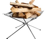 Rootless Portable Steel Mesh Fire Pit
