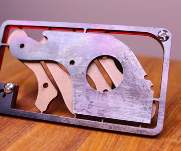 Oscoda Flat Nose DIY Knife Making Kit Oscoda Flat Nose DIY Knife Making Kit