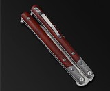 The Infinite Damascus Steel Butterfly Knife