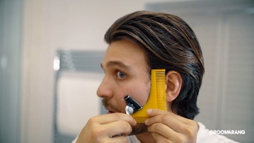 Groomarang Beard Styling & Shaping Template Groomarang Beard Styling & Shaping Template