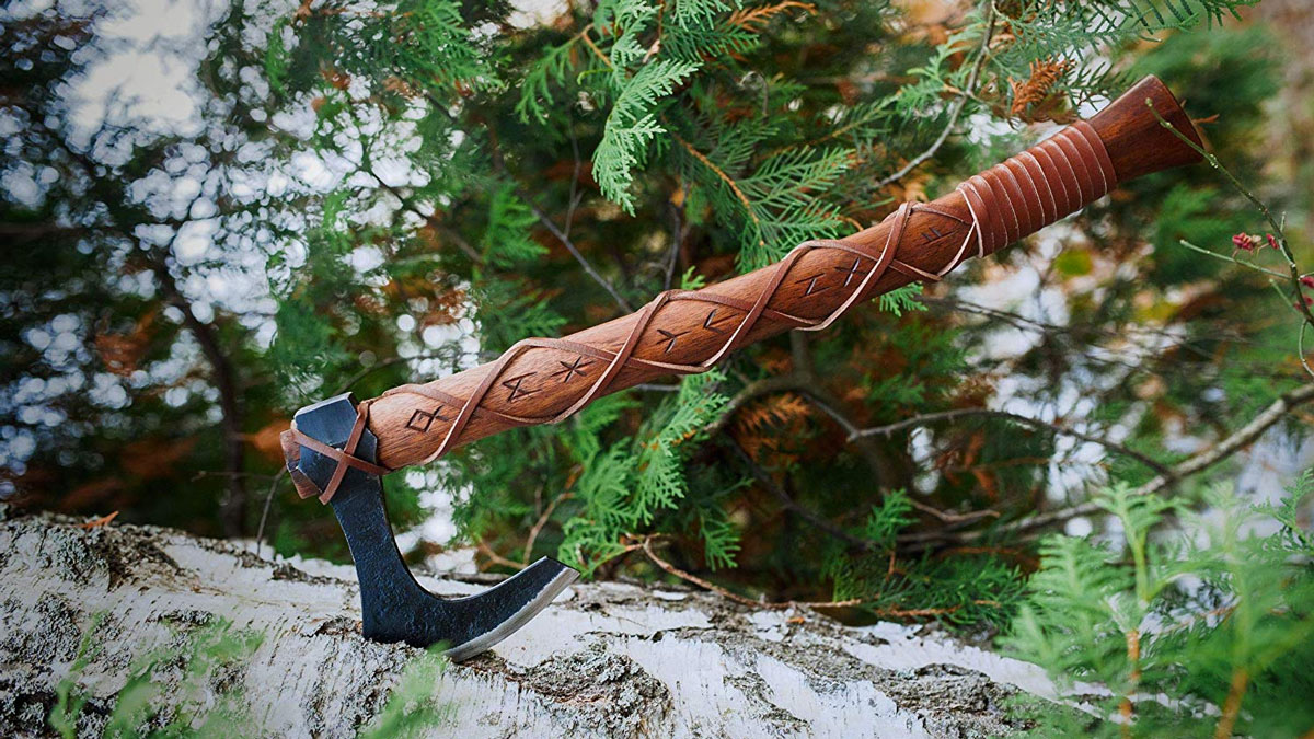 Norse Tradesman One-Handed Viking Battle Axe Norse Tradesman One-Handed Viking Battle Axe