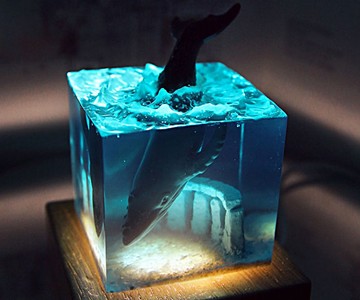 The Lost Atlantis Sea Monster Desk Light The Lost Atlantis Sea Monster Desk Light