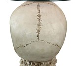 Lost Souls Gothic Skull Glass-Topped Table