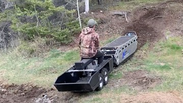 MTT Electric Tracked All Terrain Utility Vehicle MTT Electric Tracked All Terrain Utility Vehicle