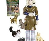 Crazy Cat Lady Action Figure