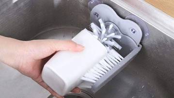 Rotating Cup-Washing Brush Rotating Cup-Washing Brush