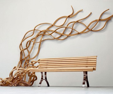 Pablo Reinoso Spaghetti Benches