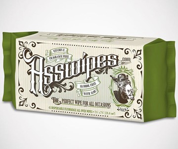 Asswipes Flushable Hygiene Wipes