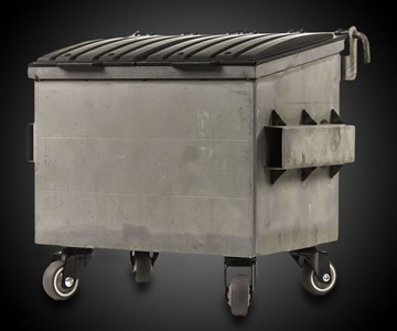 Dumpsty Steel Desktop Dumpster