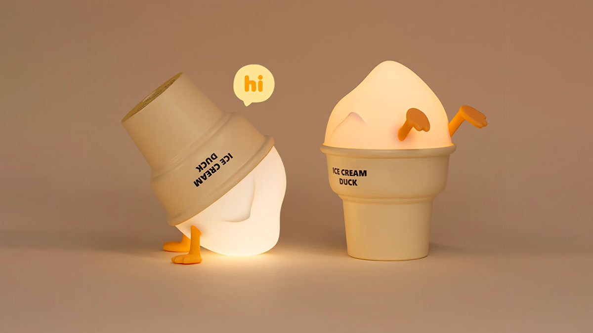 Ice Cream Duck Night Light Ice Cream Duck Night Light