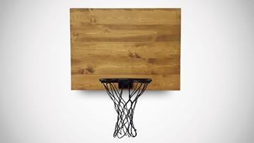 Wood Basketball Hoops