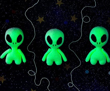 Glow in the Dark Yarn Glow in the Dark Yarn