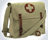 Vintage Style Medic Messenger Bag