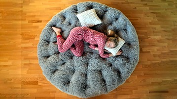 Giant Fluffy Floor Cushion Giant Fluffy Floor Cushion