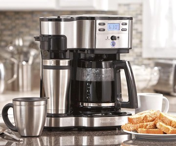 Single Serve & Full Pot Coffee Maker Single Serve & Full Pot Coffee Maker