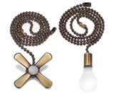 Light Bulb & Fan Pull Chains for Ceiling Fans